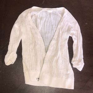 Cream cardigan